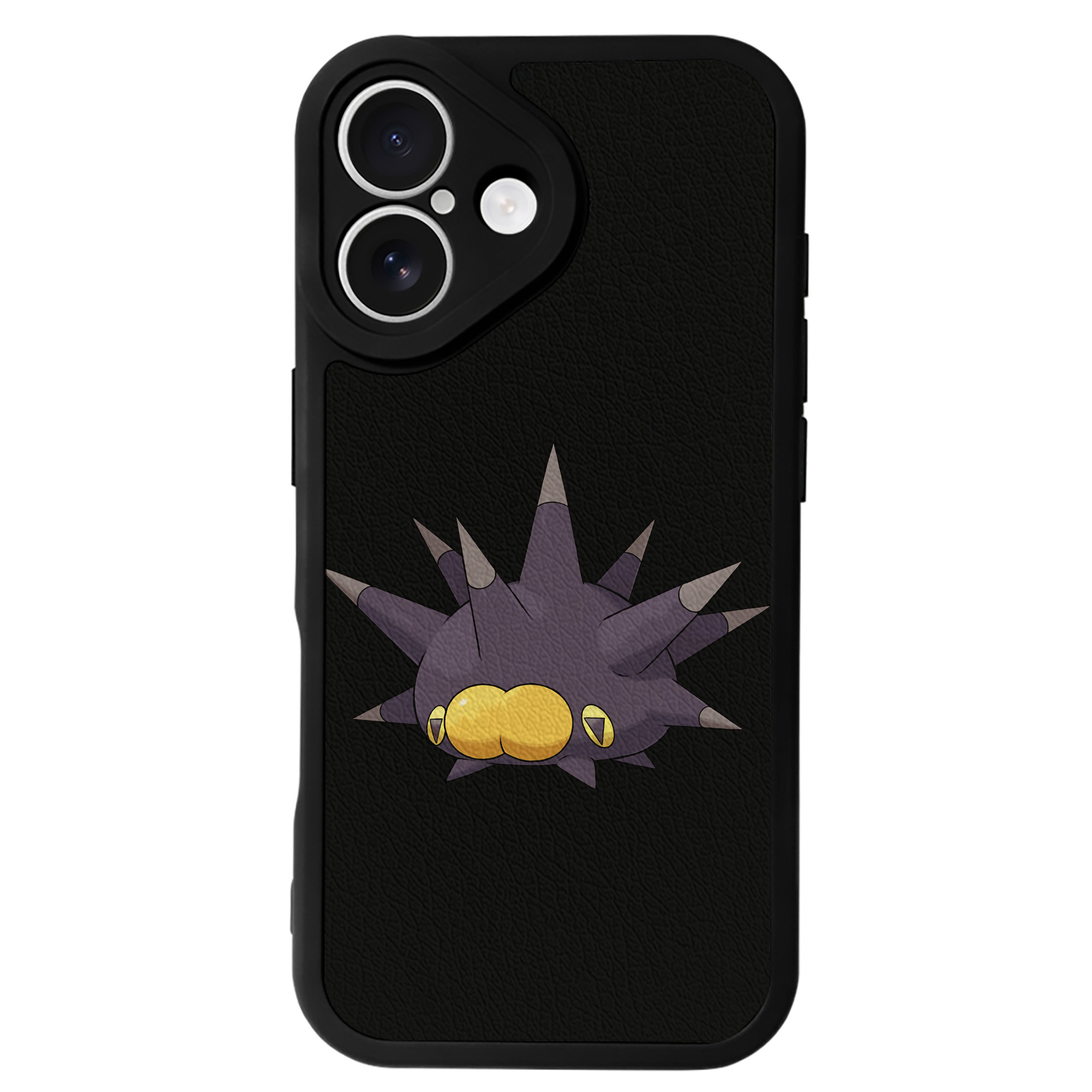 （画像用） ポケットモンスター Pokémon 【iPhone 16シリーズ対応】シリコンスマホケース（レザー調） 材質：シリコン